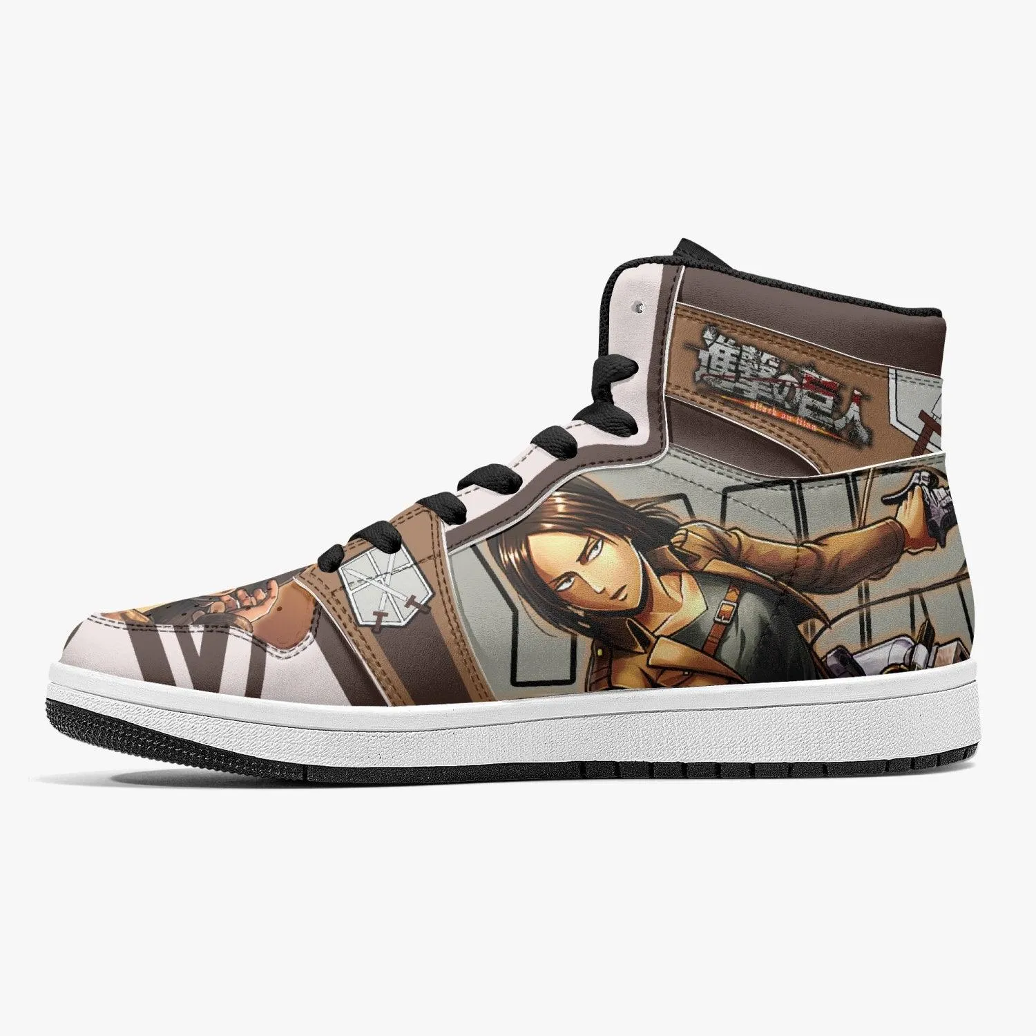 Ymir Training Corps Attack on Titan Mid 1 Basketball Shoes