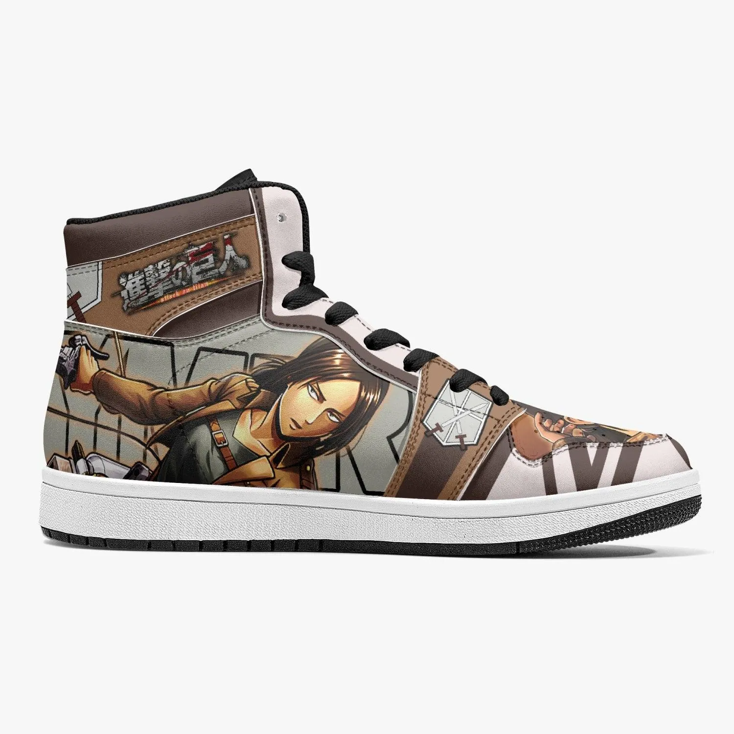 Ymir Training Corps Attack on Titan Mid 1 Basketball Shoes