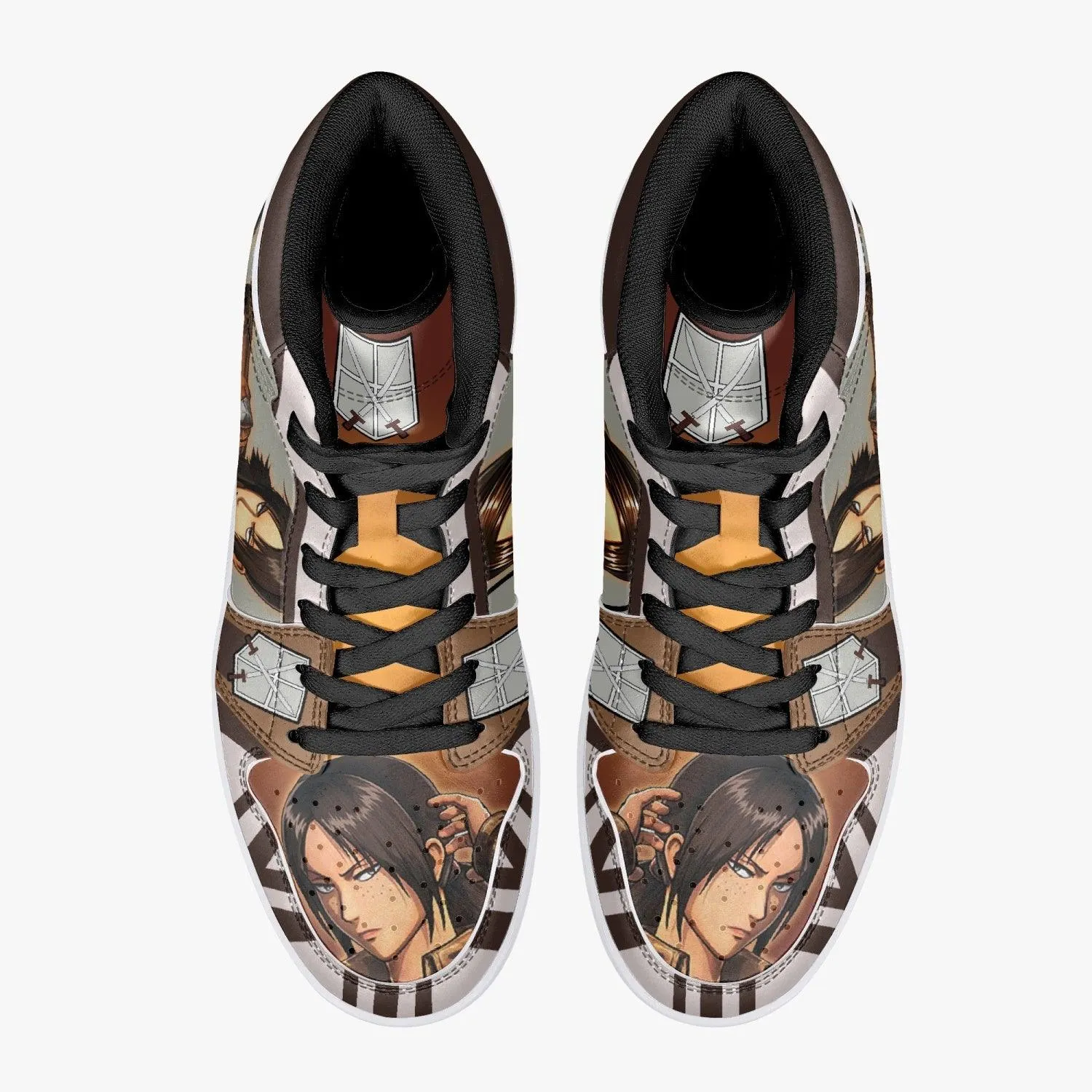 Ymir Training Corps Attack on Titan Mid 1 Basketball Shoes