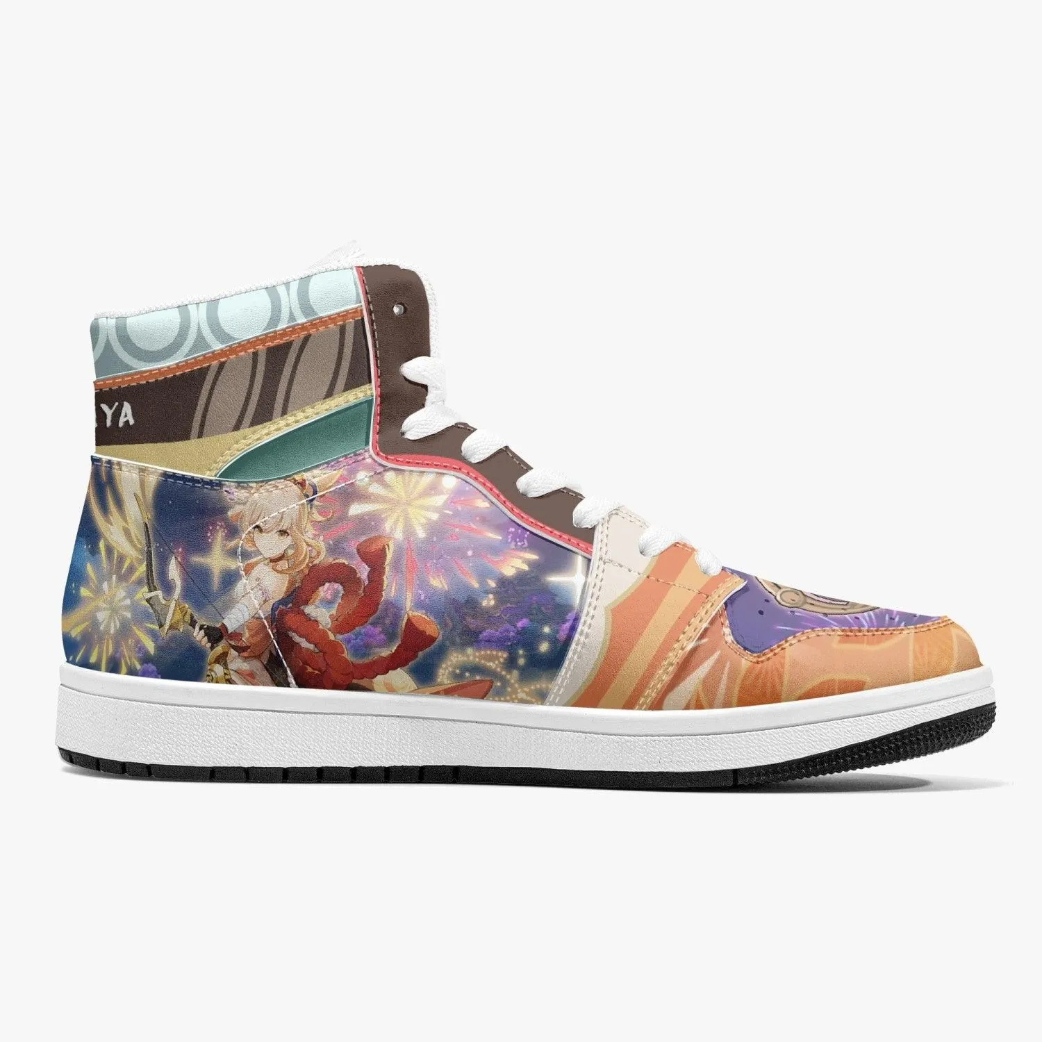 Yoimiya Genshin Impact Mid 1 Basketball Shoes