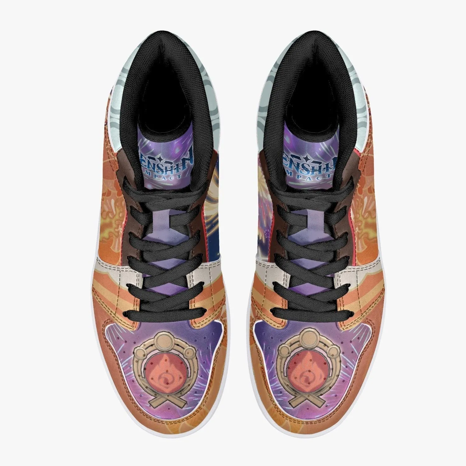 Yoimiya Genshin Impact Mid 1 Basketball Shoes