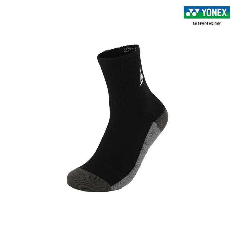 YONEX SPORT Men Socks 25-28cm 19030-007 BLACK
