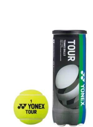 Yonex Tour Tennis Balls (1 or 3 Cans)