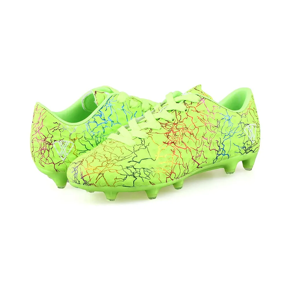 Zodiac Junior Firm Ground Soccer Cleats - Green