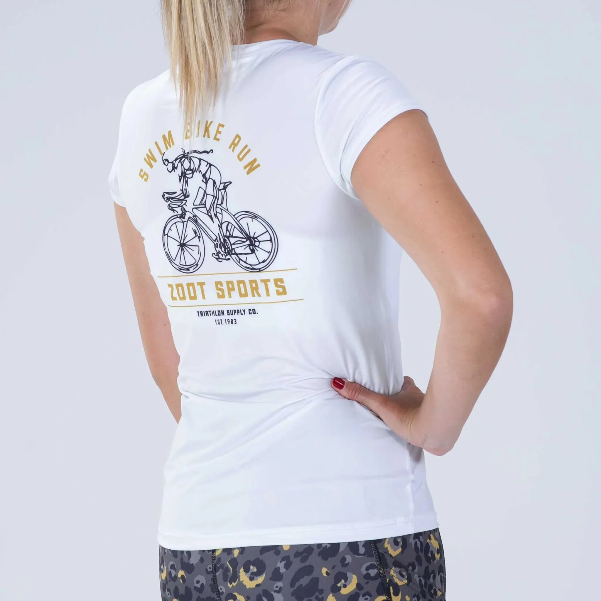 ZOOT Women's Ltd Run Tee - Tri Girl